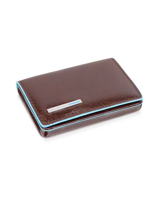 Piquadro Blue Square - travel document holder with credit card