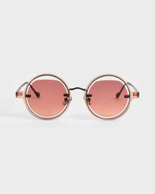 Charles & Keith Women's Open Wire Square Sunglasses