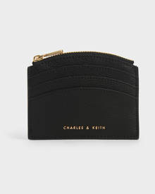 charles and keith top zip cardholder