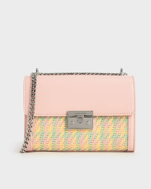 charles keith clutch bag