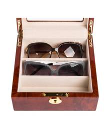 dltradingau Luxury Wooden Travel sunglasses box glossy burlywood dltradingau Luxury Wooden Travel sunglasses box glossy burlywood