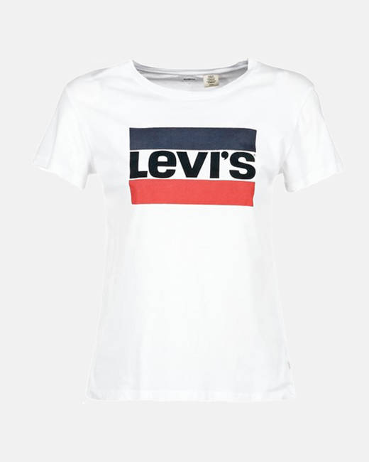 levi white t shirt women's