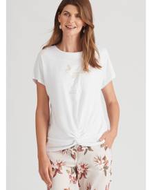 W.Lane Cotton Sequin T-Shirt