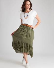 Millers Belted Midi Skirt