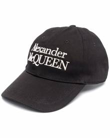 Alexander McQueen Alexander Mc Queen logo-embroidered baseball cap