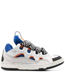 Lanvin Curb panelled sneakers