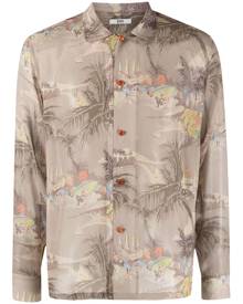 BODE all-over graphic-print shirt