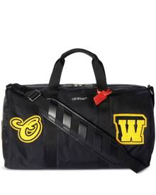 Off-White Hard Core Patches varsity duffle bag