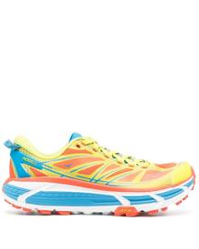 Hoka One One panelled-design low-top sneakers