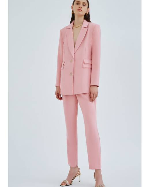 findersKEEPERS Womens Mila Double Breasted Tailored Blazer findersKEEPERS Womens Mila Double Breasted Tailored Blazer