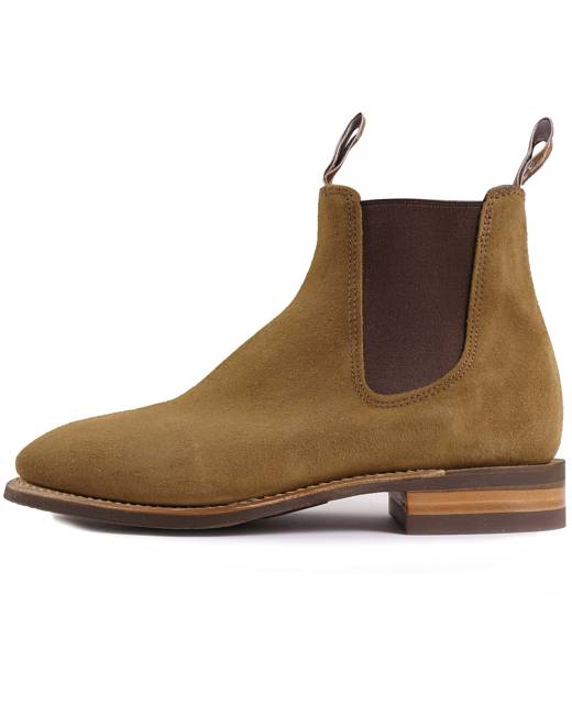 R.M. Williams Men's Chinchilla Burnished Pull On Chelsea Boots