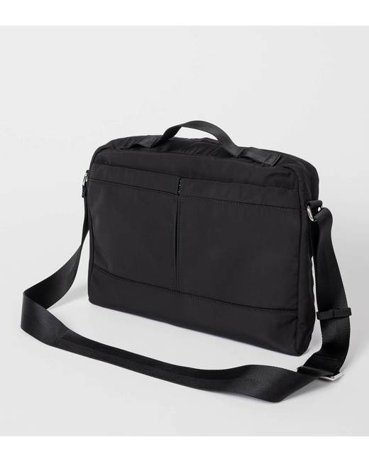 PS by Paul Smith Logo-patch Messenger Bag in Black for Men