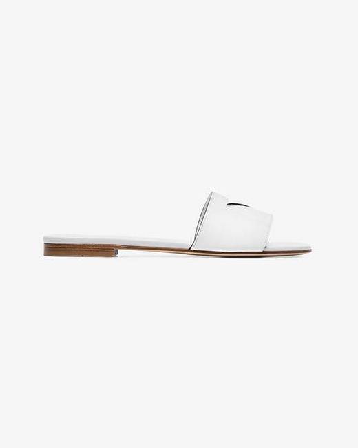 prada leather slides women