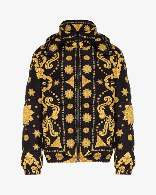 versace bubble coat