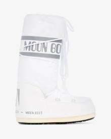 white snow boots