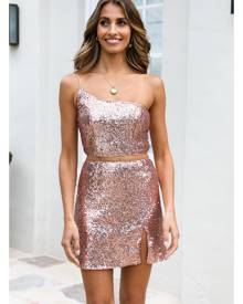 Hello Molly Think You Better Dance Now Skirt Bronze