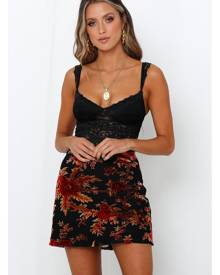 Hello Molly Just Like Starlight Bralet Black