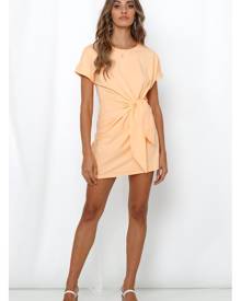 Hello Molly To Get Over You Dress Apricot