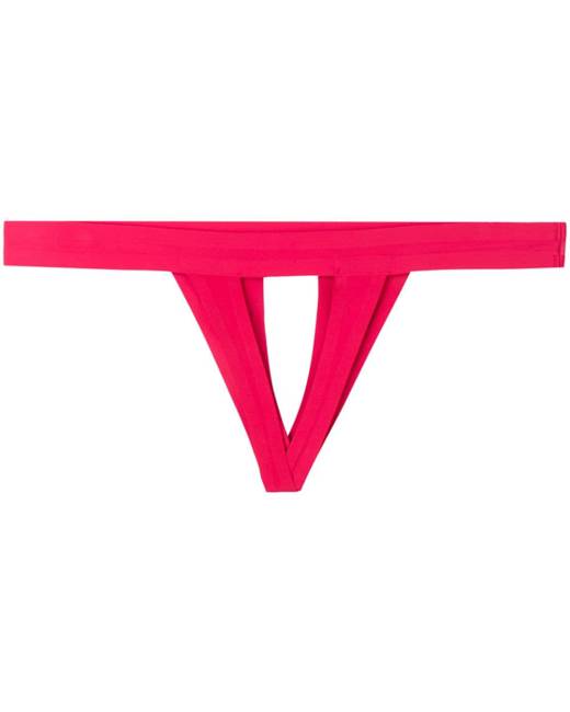 Red Women's Underwear Briefs - Clothing