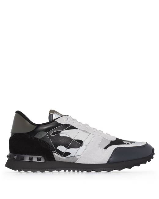 mens valentino camo sneakers