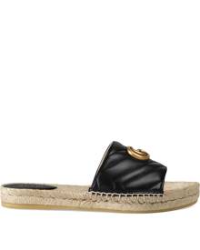 gucci pilar leather espadrilles