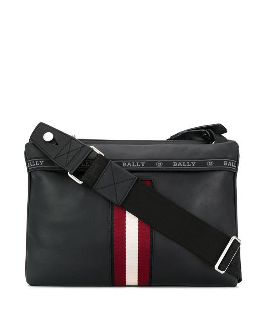 Shop Bally Fluk Nylon Crossbody Bag