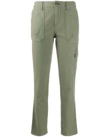 FRAME slim-fit cargo-style trousers - Green