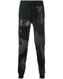 Philipp Plein camouflage track pants - Black