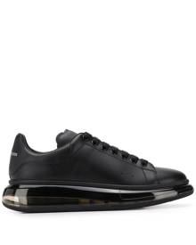 Alexander McQueen clear sole low-top sneakers - Black
