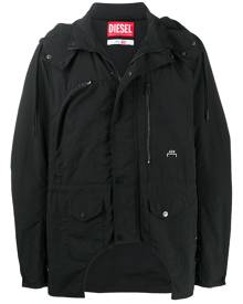 A-COLD-WALL* x Diesel Red Tag multi-pocket hooded jacket - Black