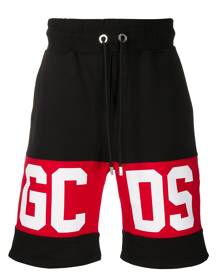 Gcds logo panel track shorts - Black