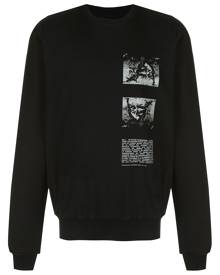 Rick Owens DRKSHDW photo print sweatshirt - Black