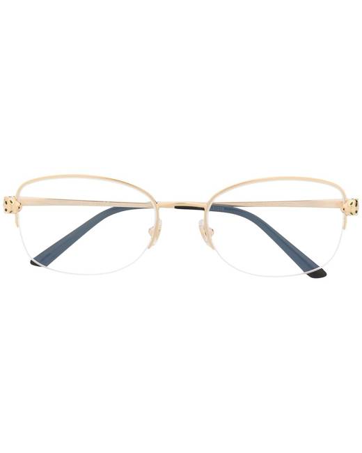 cartier ct0057o metal unisex eyeglasses