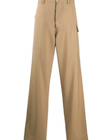 Marni relaxed straight-leg trousers - Neutrals