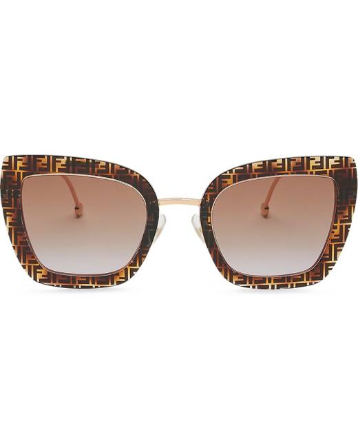 fendi gradient sunglasses