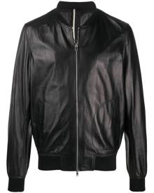 Low Brand matte bomber jacket - Black