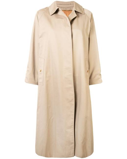 burberry single breasted trench coat womens