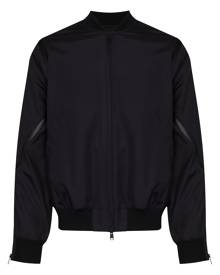 Bottega Veneta zip front bomber jacket - Black