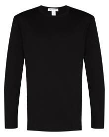 Comme Des Garçons Shirt logo-print long-sleeve T-shirt - Black