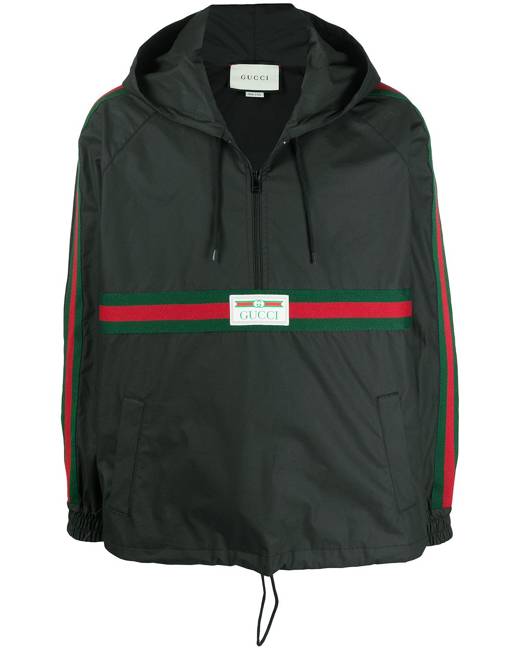 gucci black windbreaker