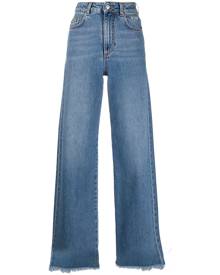 MSGM wide-leg jeans - Blue