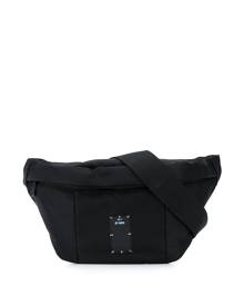 MCQ logo patch belt bag - Black