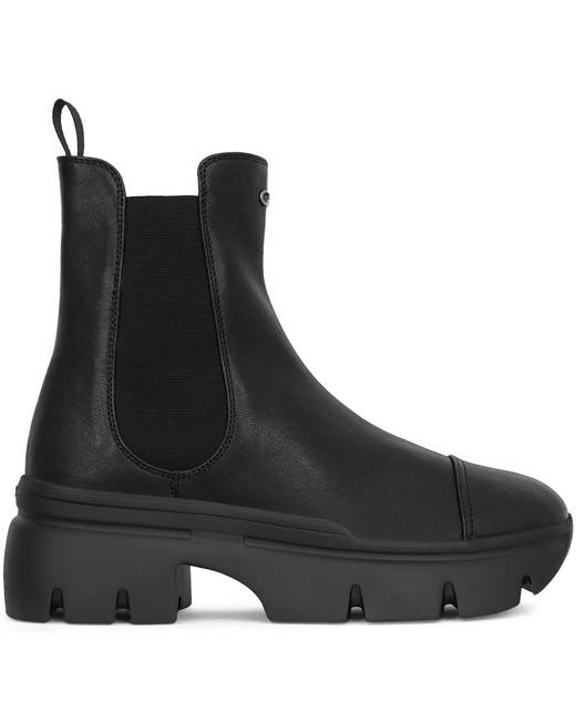 mens platform ankle boots