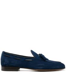Santoni tassel-detail loafers - Blue