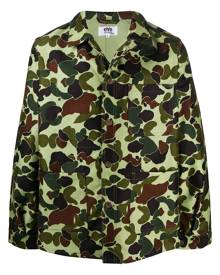 Junya Watanabe camouflage shirt jacket - Green