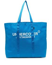 UNDERCOVER large logo tote bag - Blue