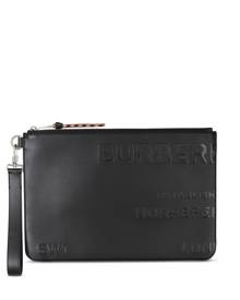 Burberry Horseferry-print pouch - Black