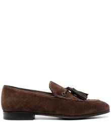 Salvatore Ferragamo tassel detail loafers - Brown