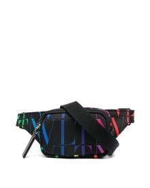 Valentino Garavani VLTN print belt bag - Black