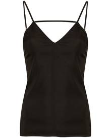 Bottega Veneta cut-out V-neck cami top - Brown